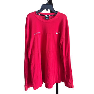 Nike Red Crewneck Sweater